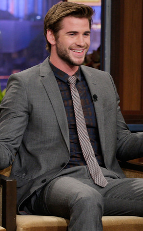 Liam Hemsworth, The Tonight Show with Jay Leno Liam Hemsworth, The Tonight Show with Jay Leno